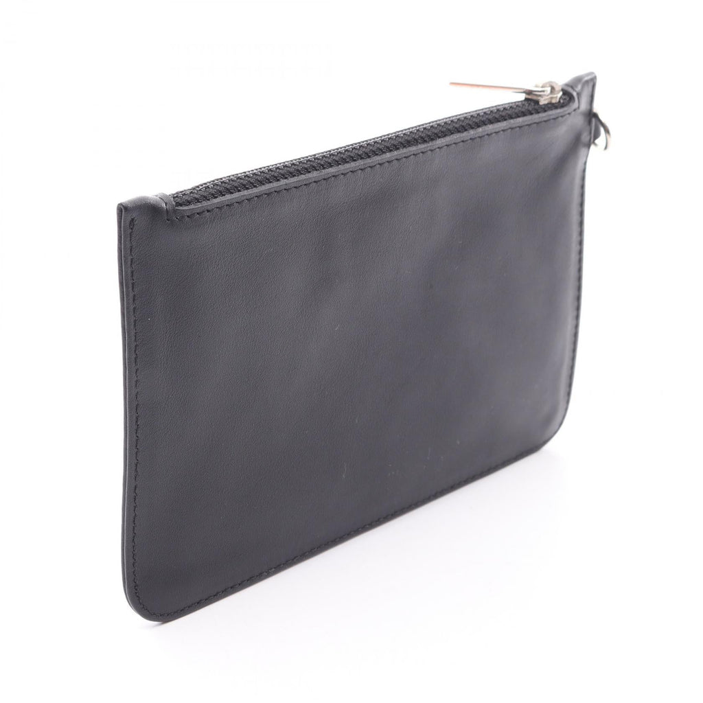 Chanel · Lambskin Pouch · Silver Hardware