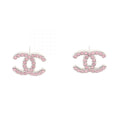 Chanel COCO Mark · Crystal Earrings