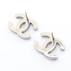 Chanel COCO Mark · Crystal Earrings