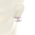 Chanel COCO Mark · Crystal Earrings