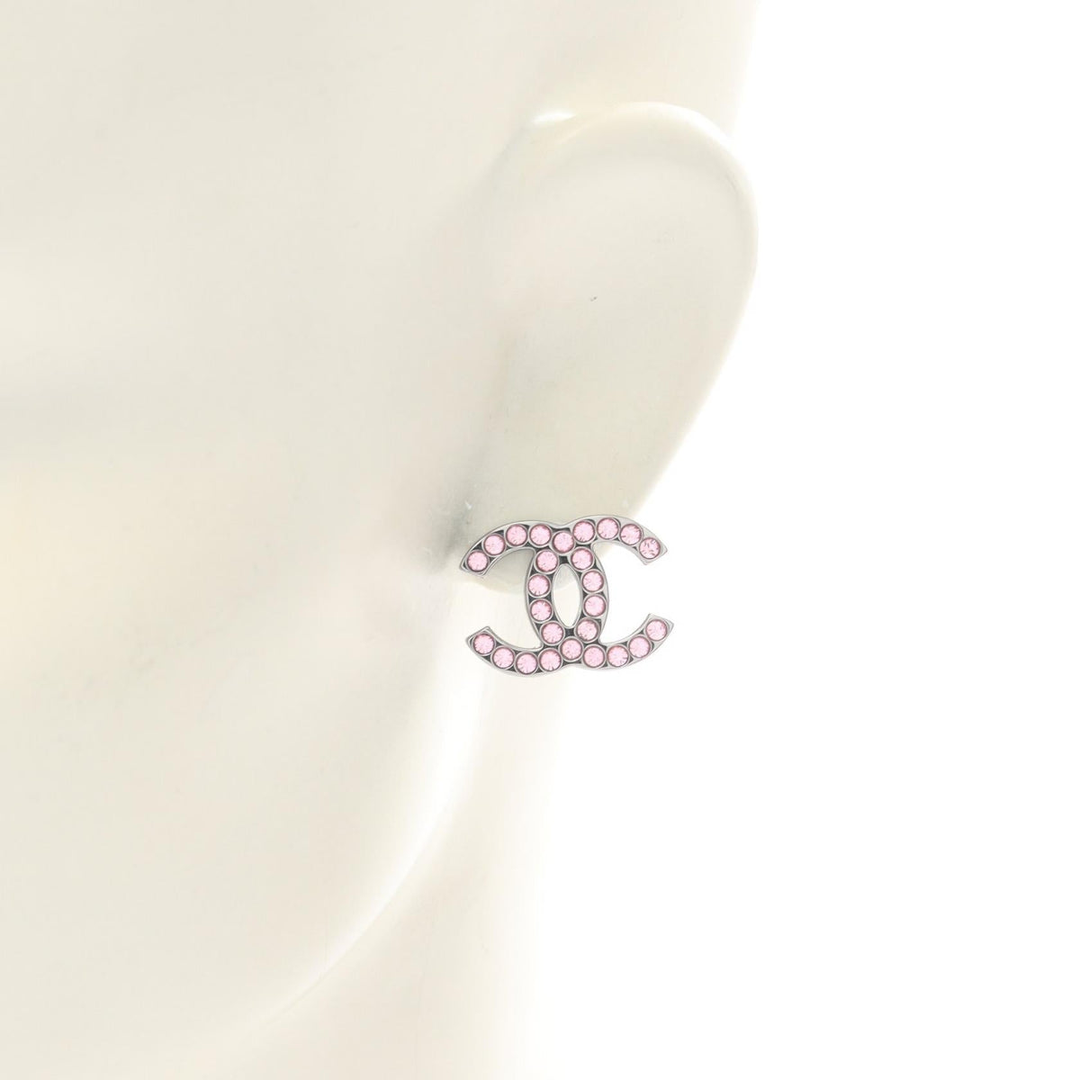 Chanel COCO Mark · Crystal Earrings