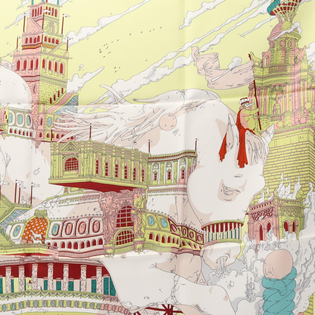 Hermès Carré 90 · Hippopolis · Silk