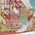 Hermès Carré 90 · Hippopolis · Silk