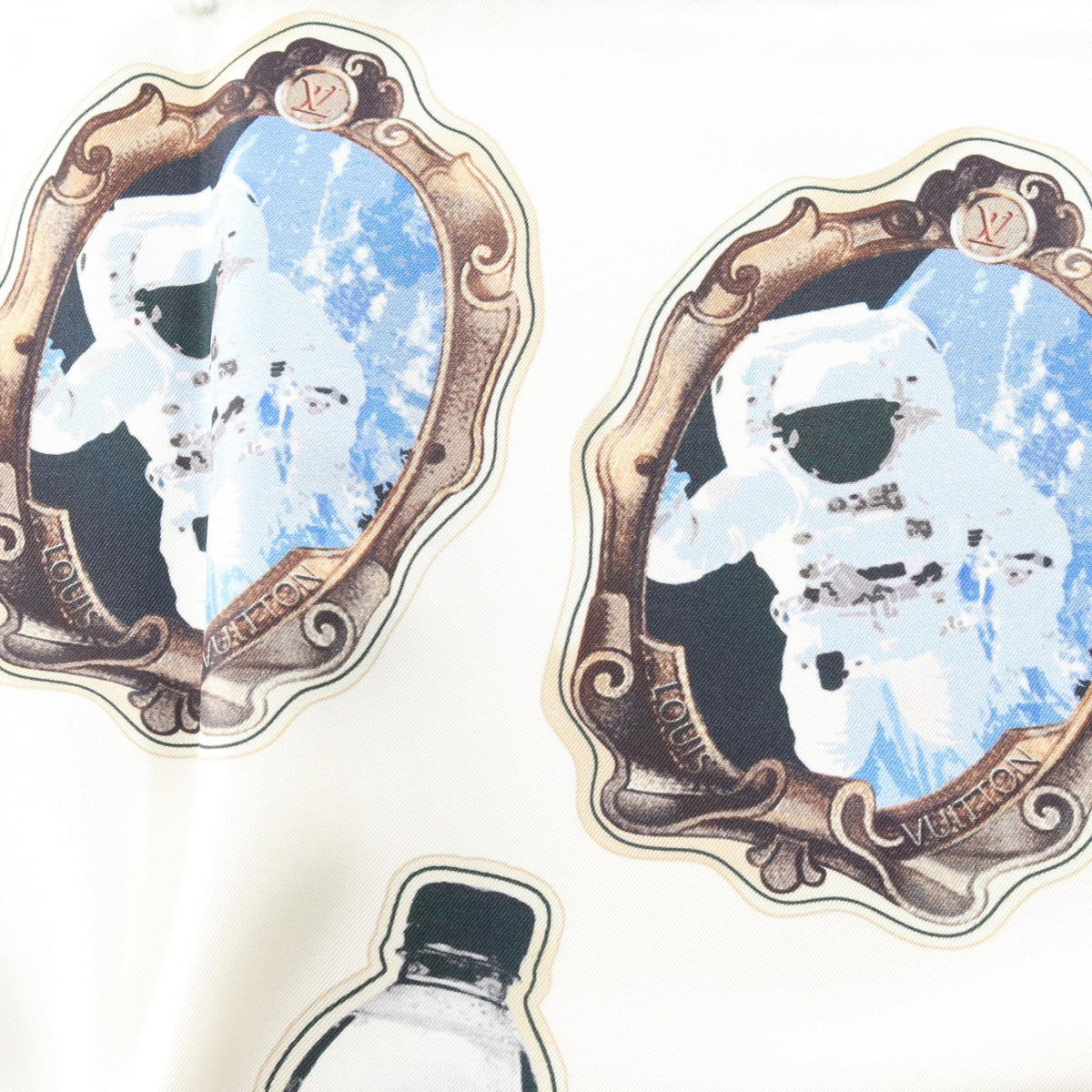 Louis Vuitton Stickers · Silk Scarf