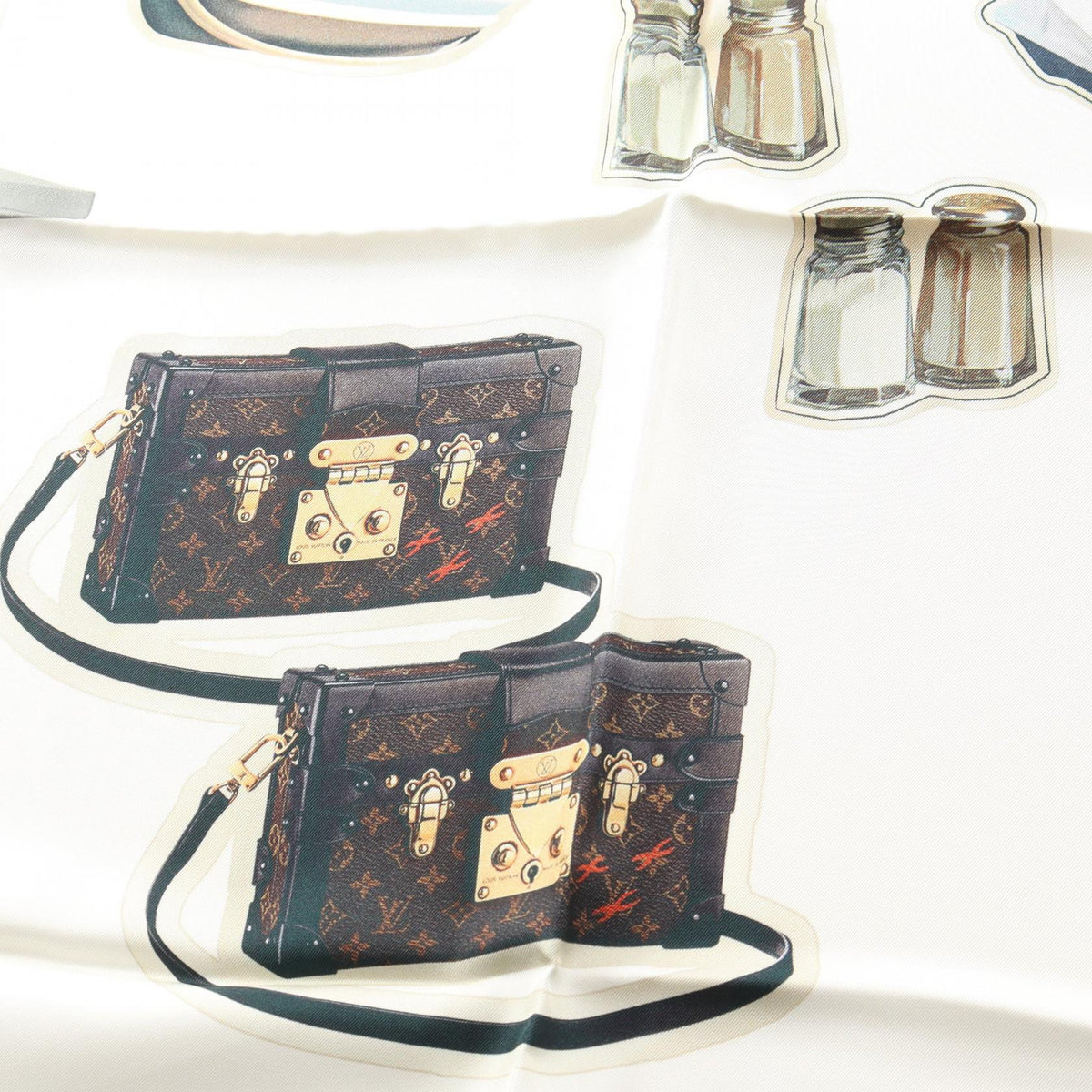 Louis Vuitton Stickers · Silk Scarf