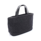 Prada Triangle Logo · Tote · Knit Leather