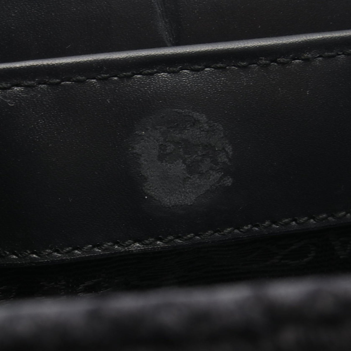 Prada Triangle Logo · Tote · Knit Leather