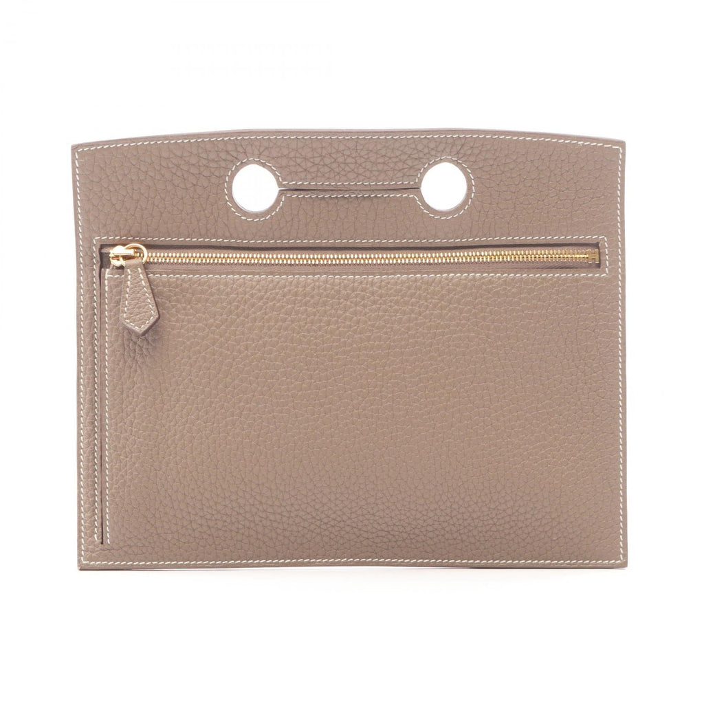 Hermès · Togo Leather · Étoupe