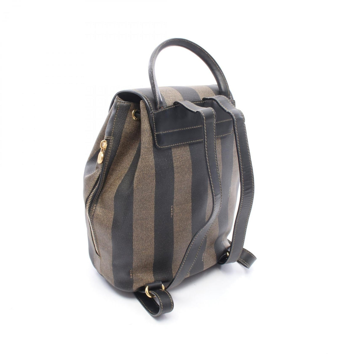 Fendi Pequin · Backpack · Coated Canvas