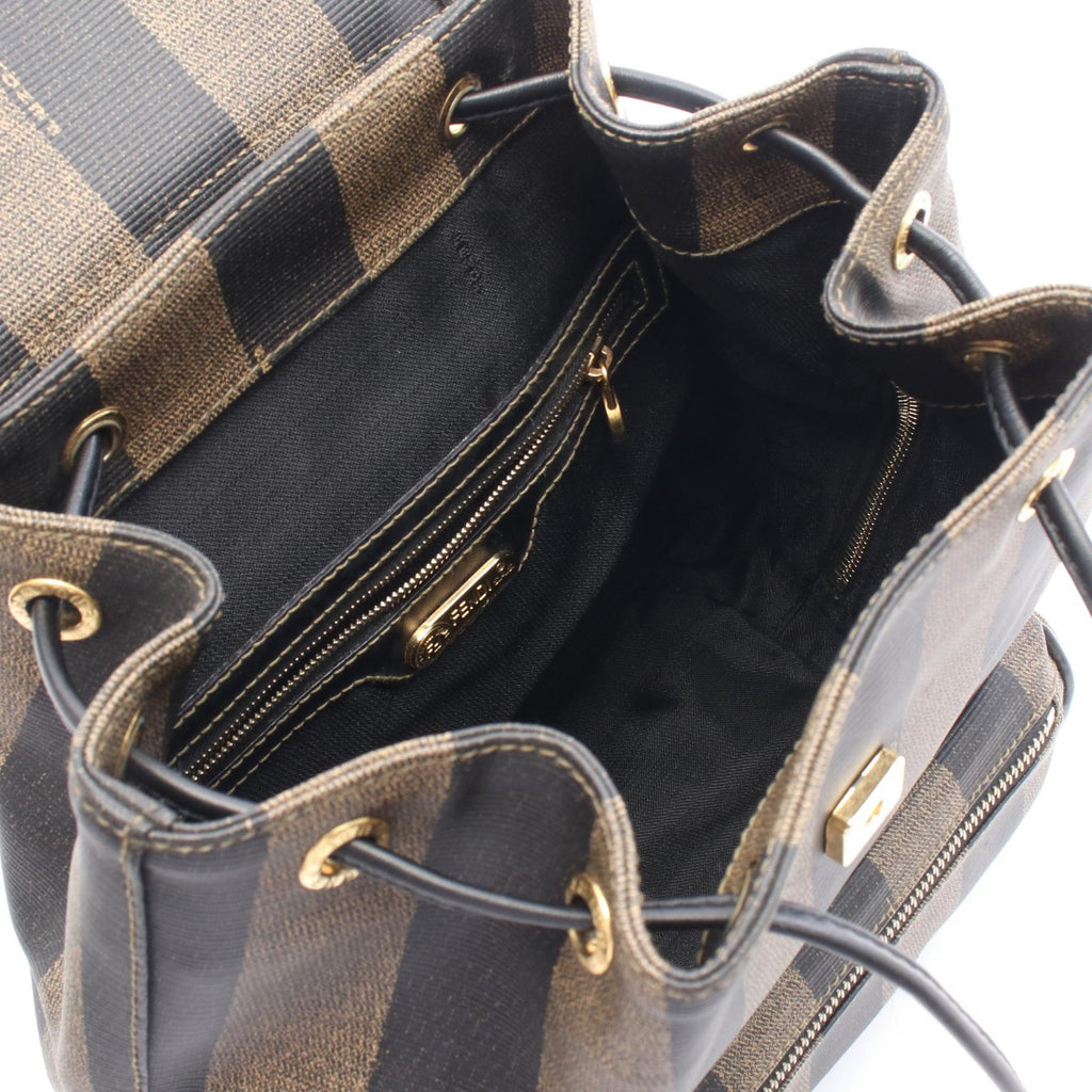 Fendi Pequin · Backpack · Coated Canvas