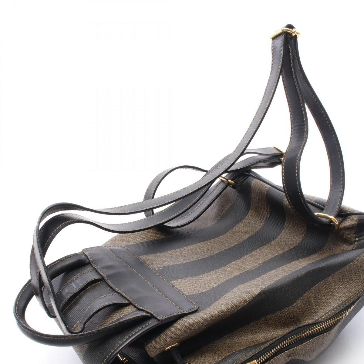 Fendi Pequin · Backpack · Coated Canvas