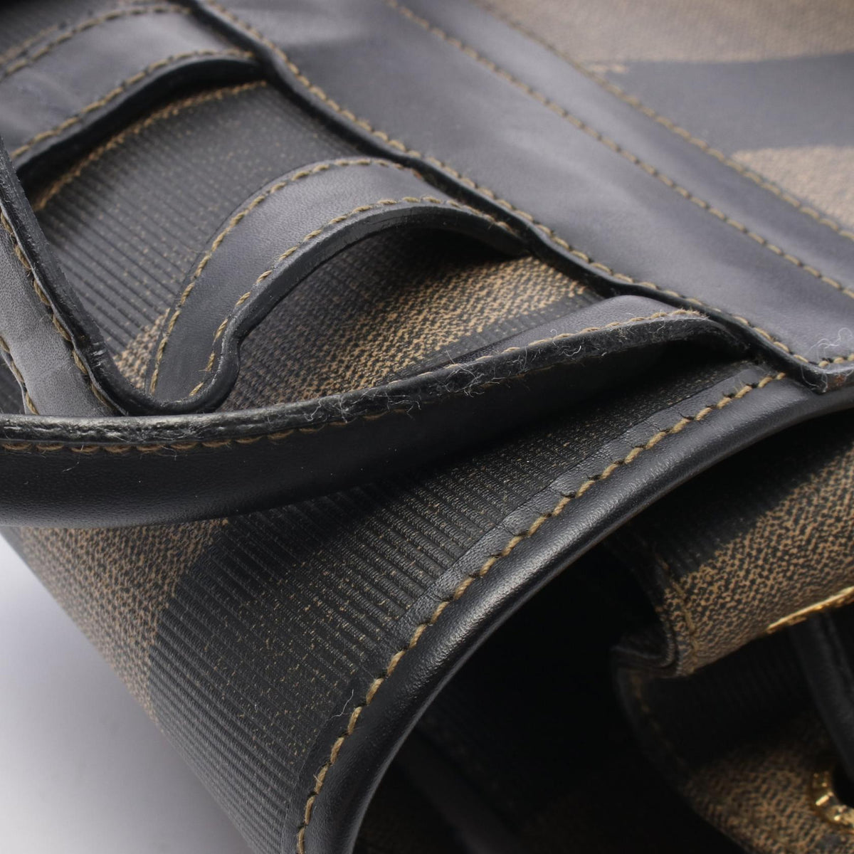 Fendi Pequin · Backpack · Coated Canvas