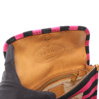 Prada Canapa Rige · Striped Canvas