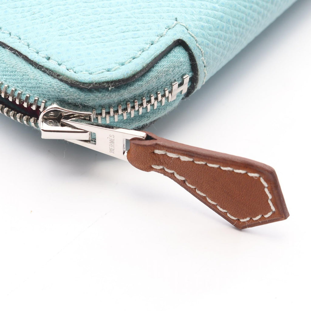 Hermès Azap Silk'In · Blue Atoll Epsom