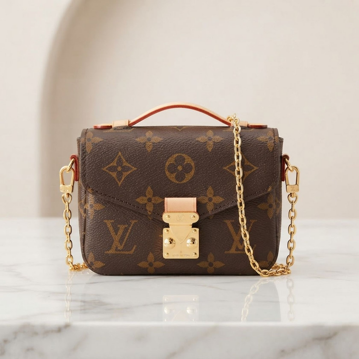 Louis Vuitton Micro Metis · Monogram Chain