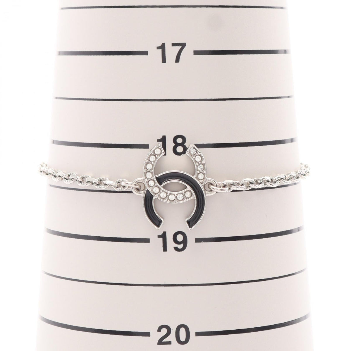 Chanel COCO Mark · Rhinestone Bracelet