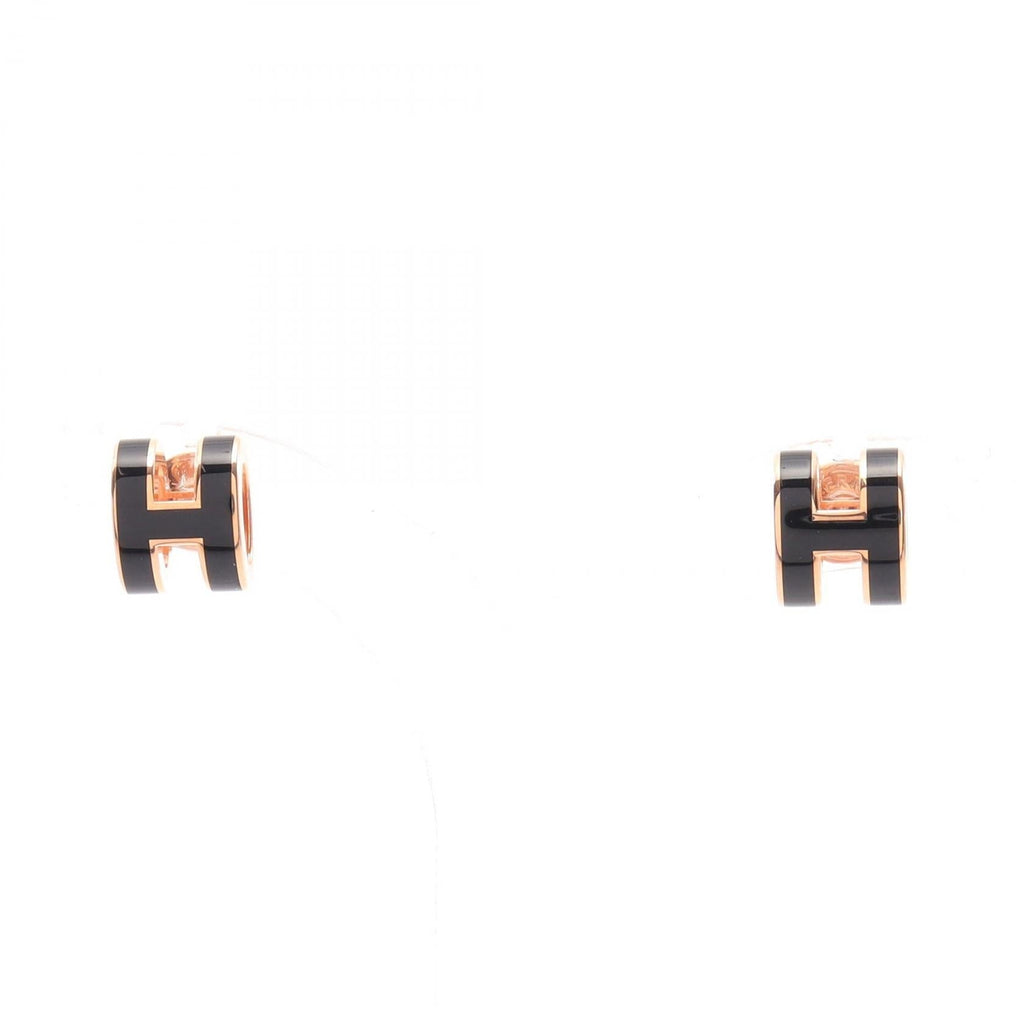Hermès Mini Pop H · Gold Plated Earrings