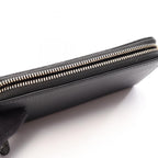 CHANEL CC Logo · Leather Zip Wallet