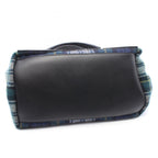 BALENCIAGA Navy Cabas S · Check Tote