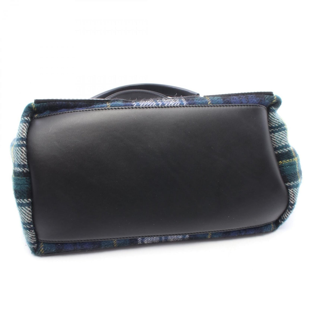 BALENCIAGA Navy Cabas S · Check Tote