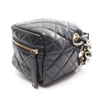 CHANEL Matelassé · Lambskin · Chain Clutch