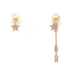DIOR Tribal · Logo Pierced Earrings · Pearl