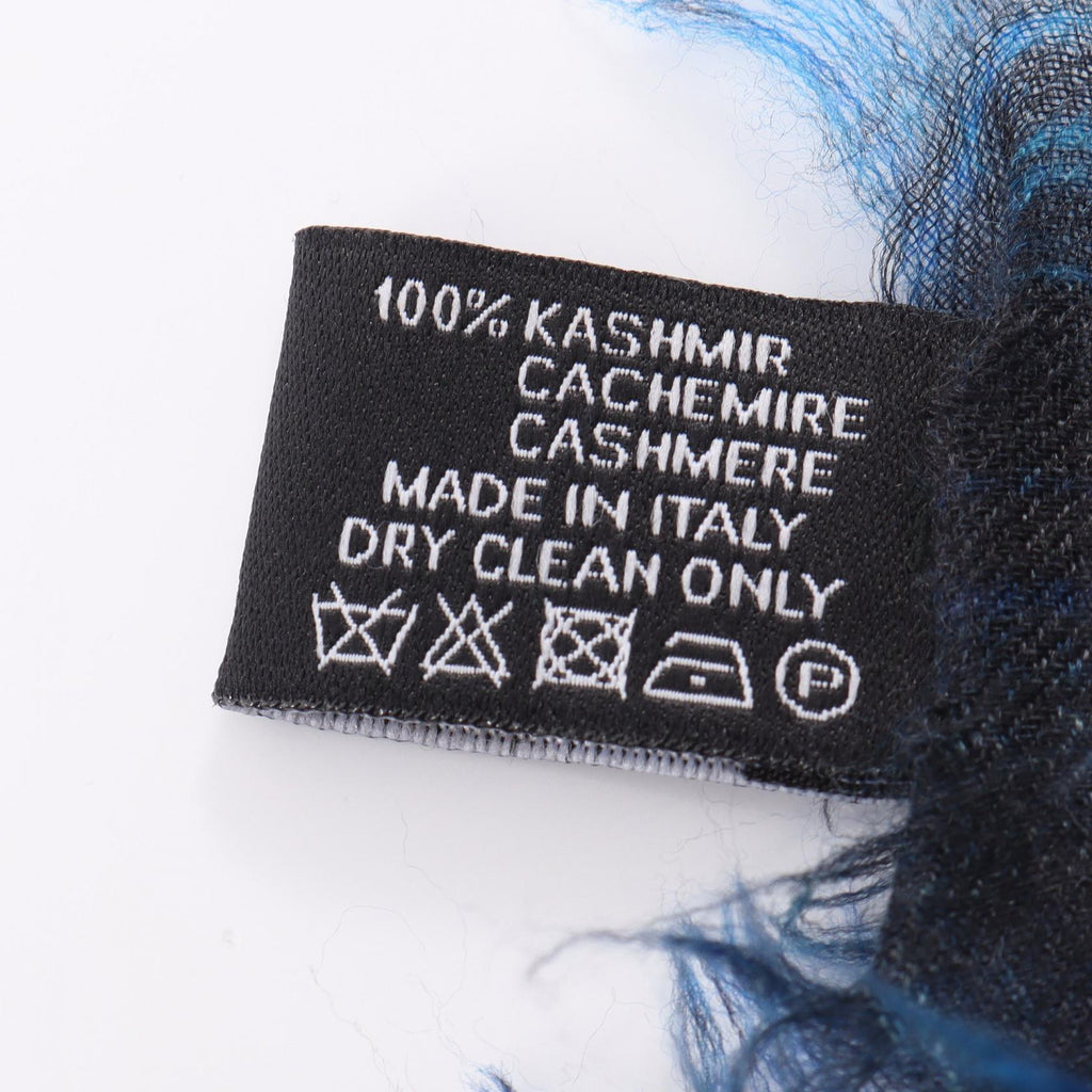 Chanel Cashmere Stole · CC Logo