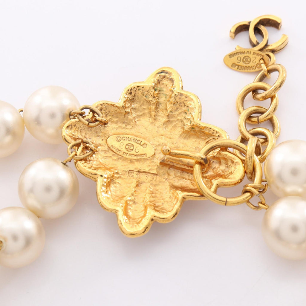 Chanel COCO Mark · Pearl Necklace