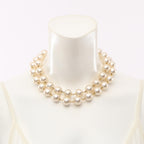 Chanel COCO Mark · Pearl Necklace