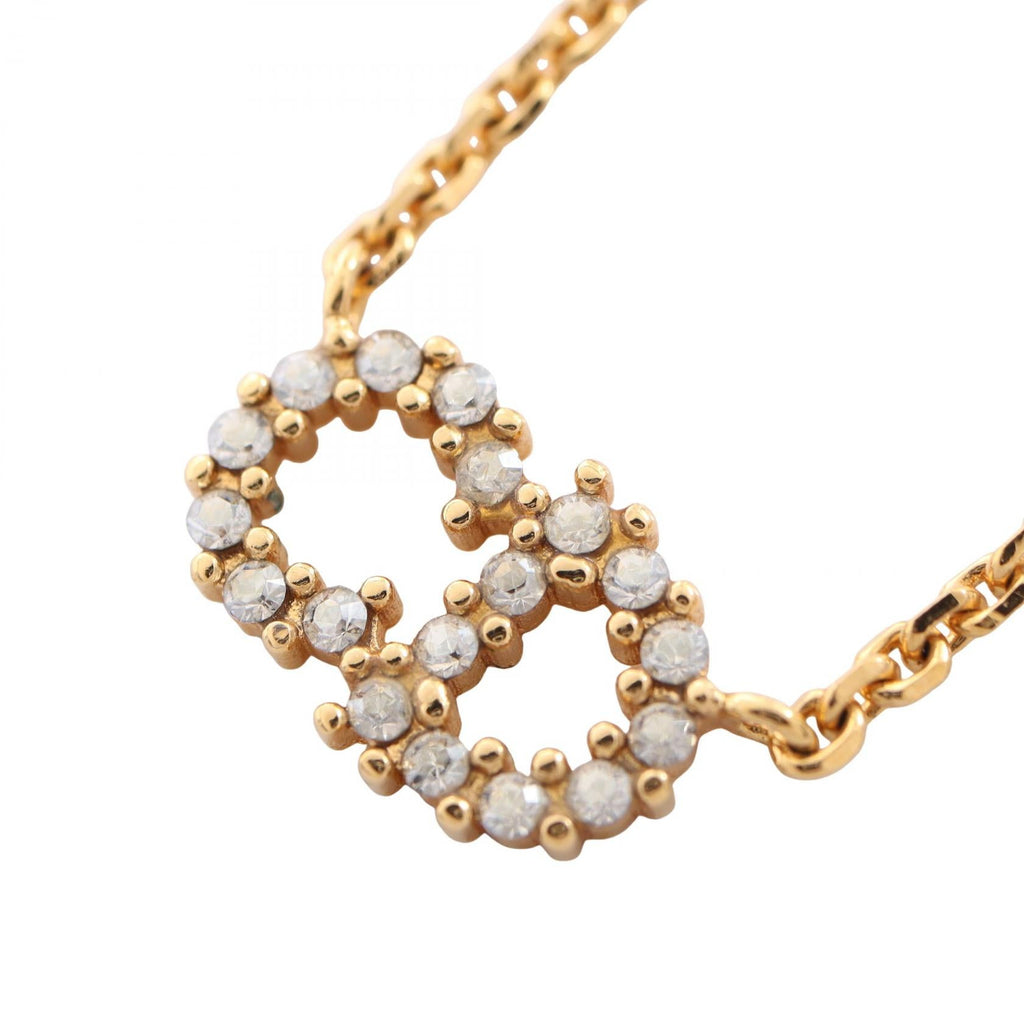 Dior CD Logo Necklace · Crystal & Pearl