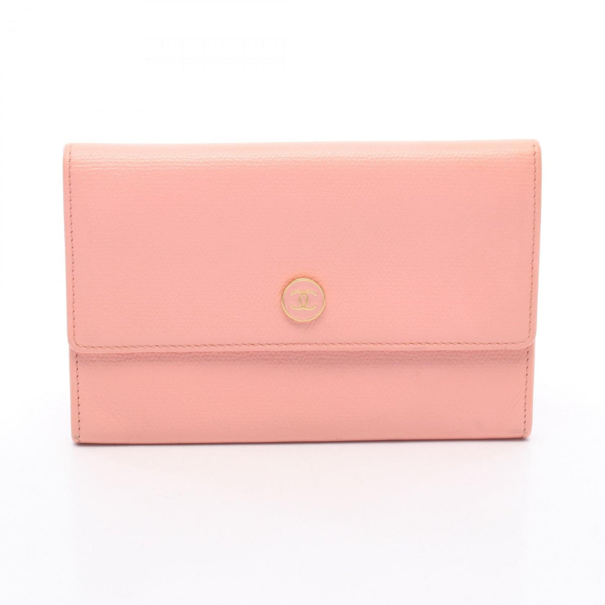 Chanel Coco Button · Bi-Fold Wallet