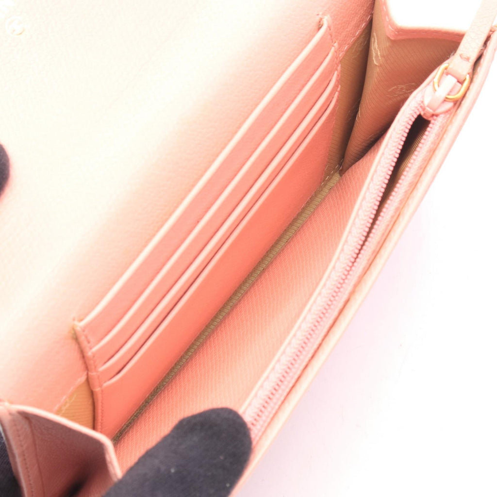 Chanel Coco Button · Bi-Fold Wallet