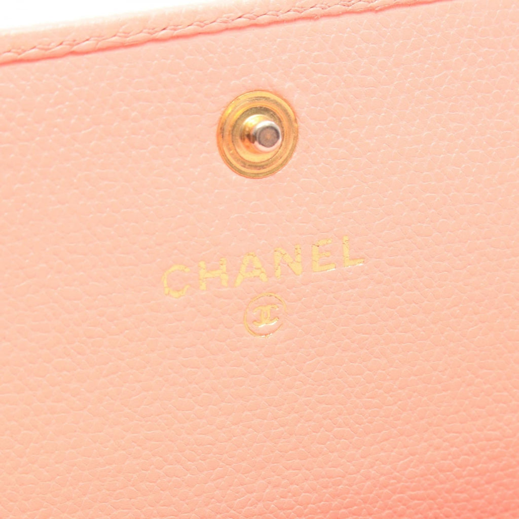 Chanel Coco Button · Bi-Fold Wallet