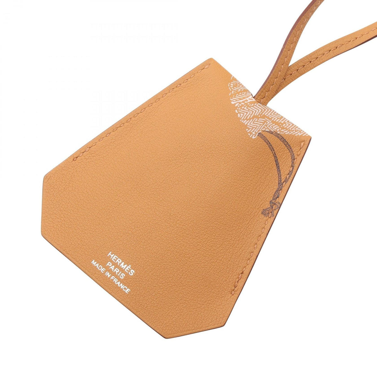 Hermès Clochette · Keyring Necklace · Leather