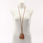 Hermès Clochette · Keyring Necklace · Leather