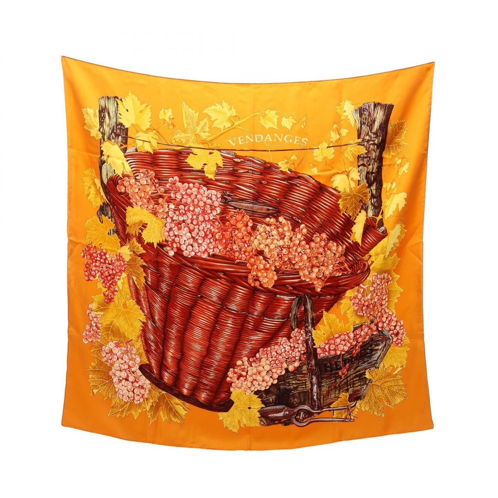 Hermès Carré90 Vendanges · Silk