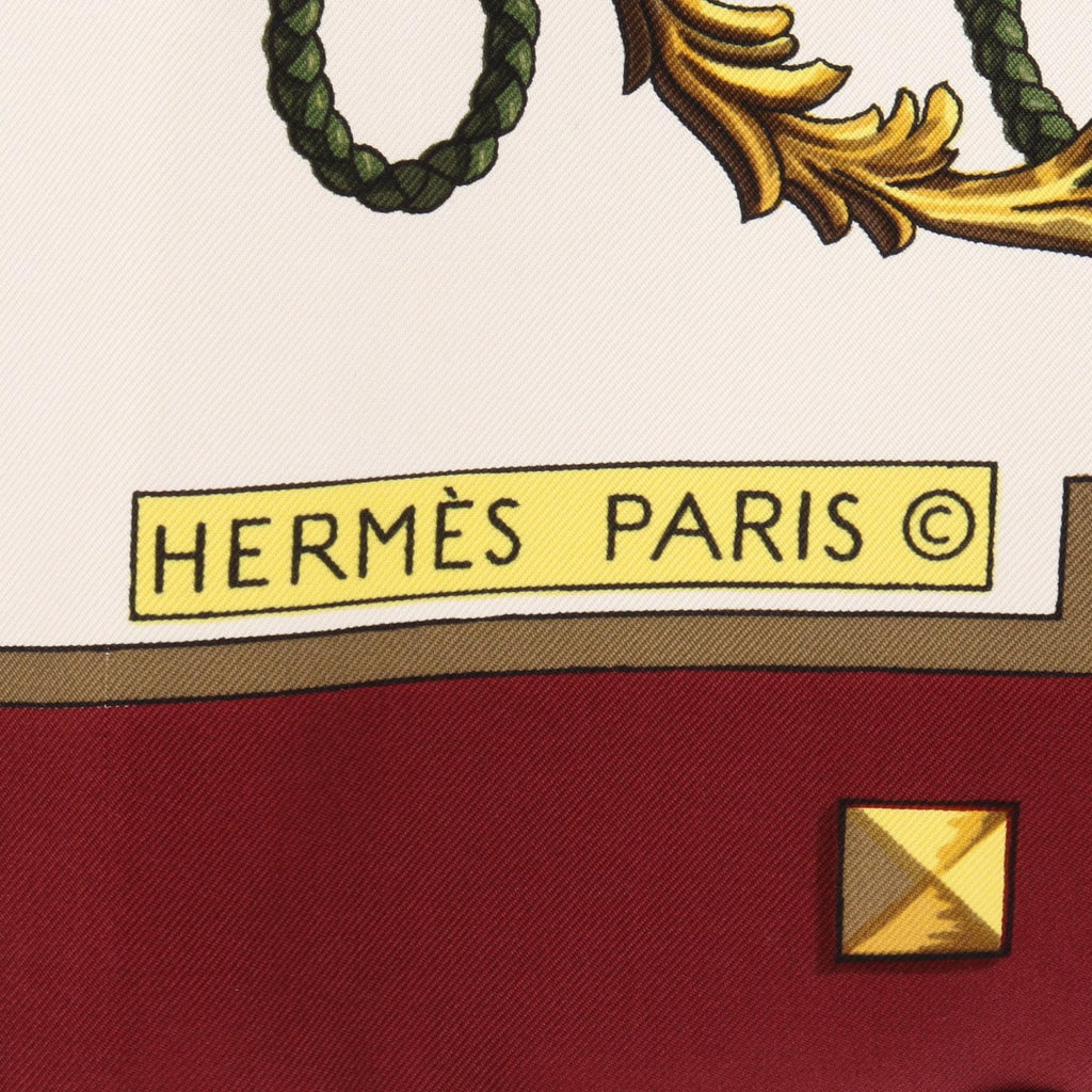 Hermès Carré90 Les Clés · Silk
