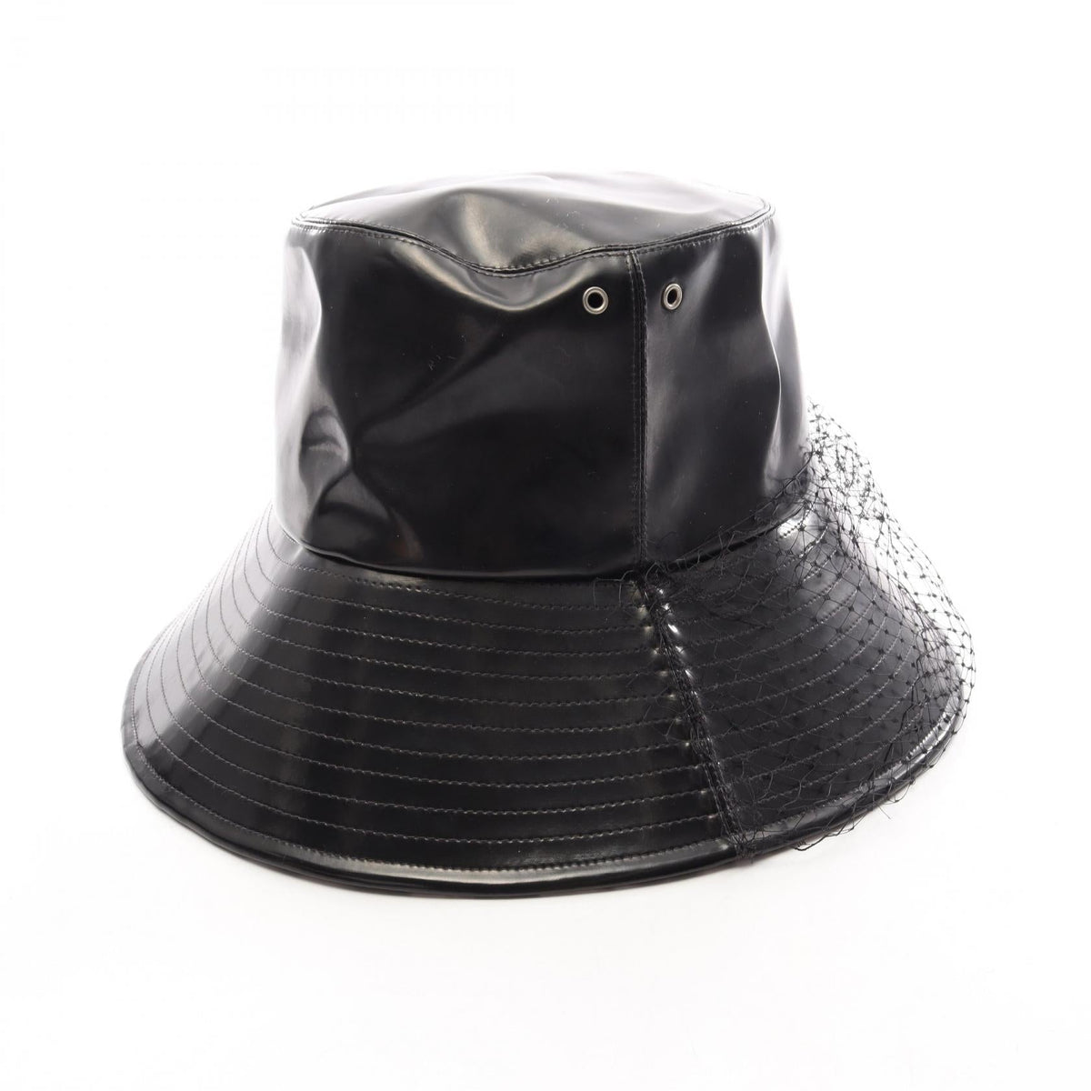 Dior Tulle Veil Bucket Hat