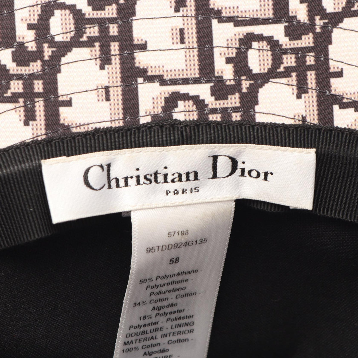 Dior Tulle Veil Bucket Hat