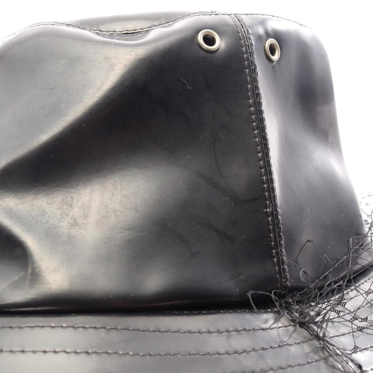 Dior Tulle Veil Bucket Hat