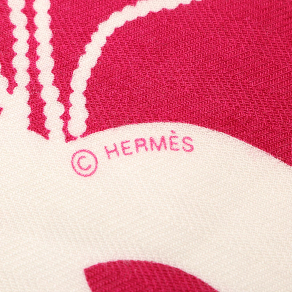 Hermès Brazil Tattoo · Silk Cashmere Shawl