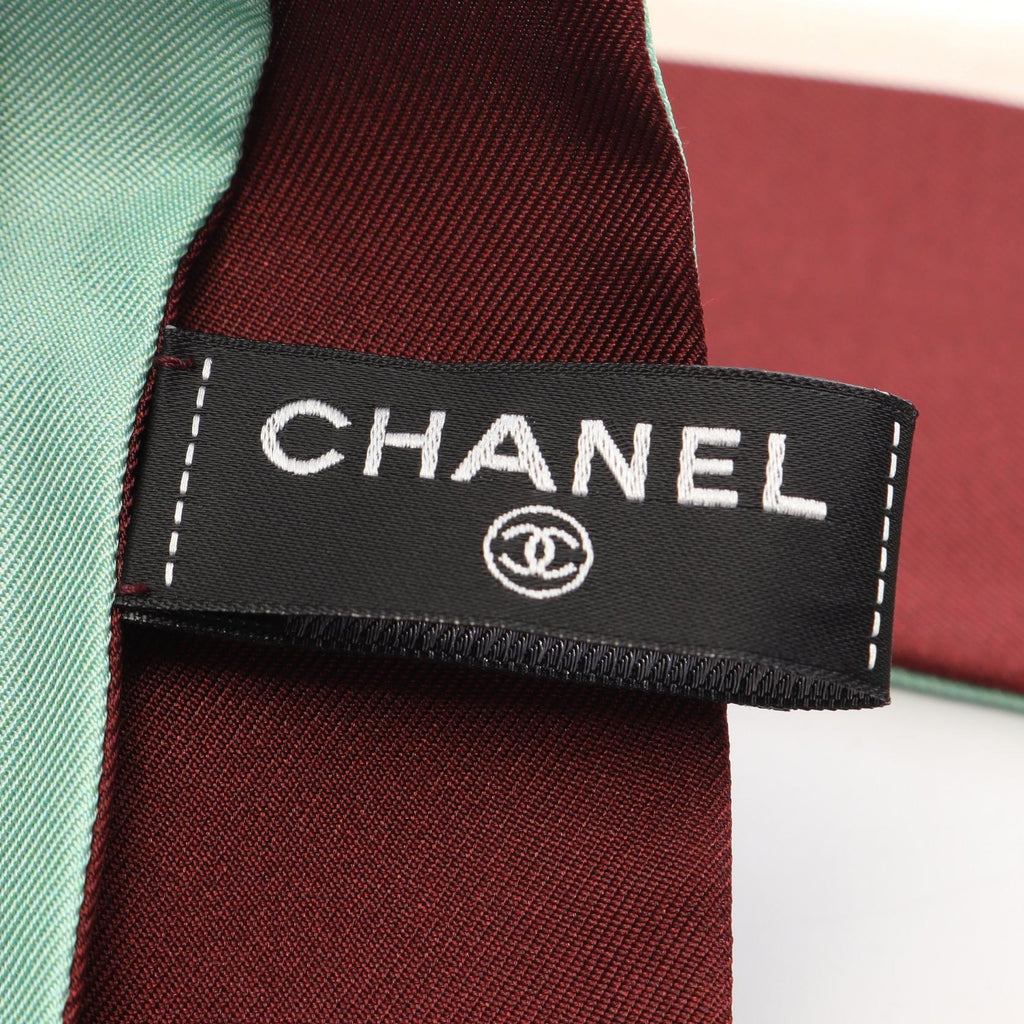 Chanel · Silk Ribbon Scarf