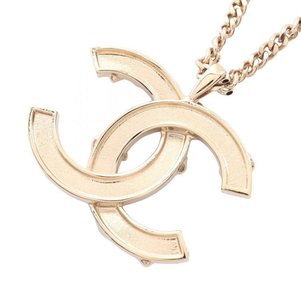 Chanel COCO Mark · Long Necklace · Gold Plated