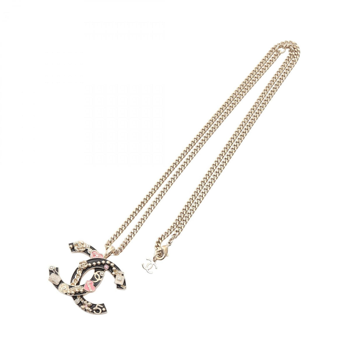 Chanel COCO Mark · Long Necklace · Gold Plated