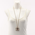 Chanel COCO Mark · Long Necklace · Gold Plated