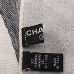 Chanel COCO Mark Stole · Silk Cashmere
