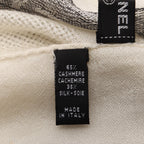 Chanel COCO Mark Stole · Silk Cashmere