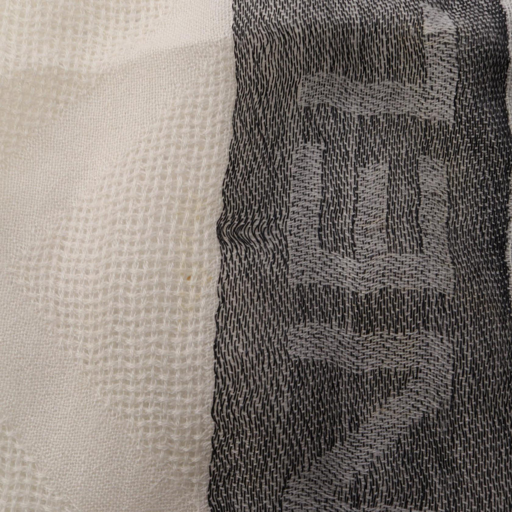Chanel COCO Mark Stole · Silk Cashmere