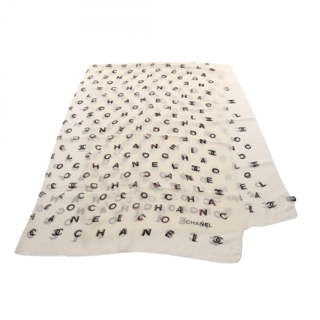Chanel CC Logo · Silk Stole