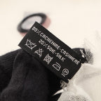 Chanel CC Logo · Silk Stole
